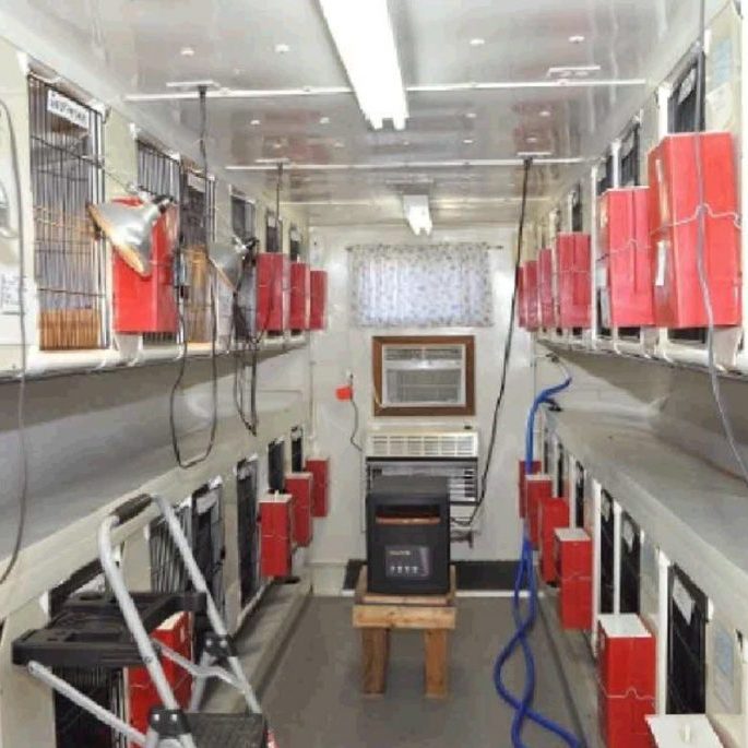 Indoor housing USDA approved dog breeder