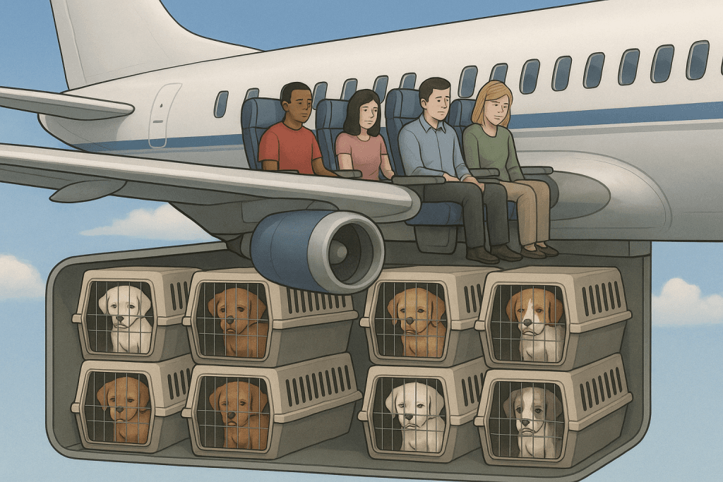 Dogs being shipped 2024